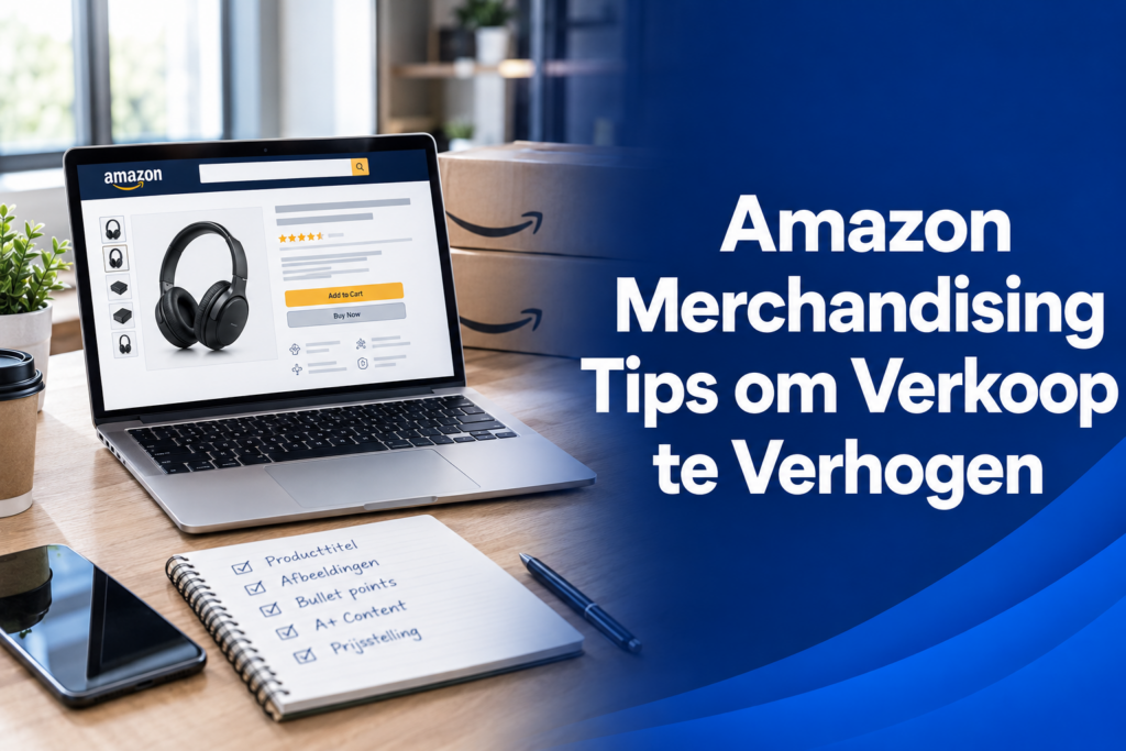 Amazon merchandising tips voor het optimaliseren van productpresentatie en het verhogen van verkopen op Amazon