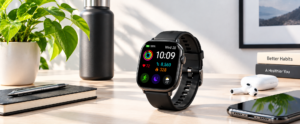 Modern Smartwatch Desk Lifestyle Scene