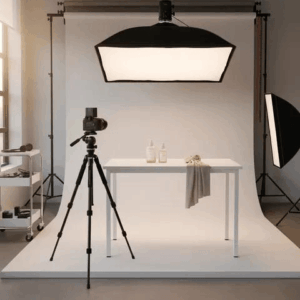 Product photography setup